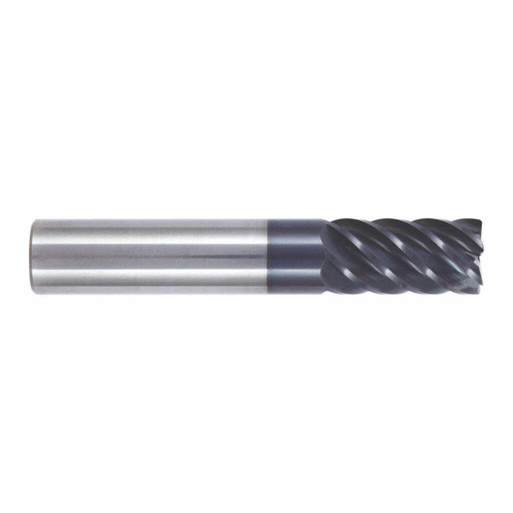 4 Flute Variable Helix Solid Carbide End Mill – 3/4" Cut, 1-3/4" LOC, 4" OAL – AlTiN Coated